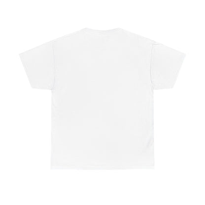 MERDE - Heavy Tee: Blur - WHITE/BLUE